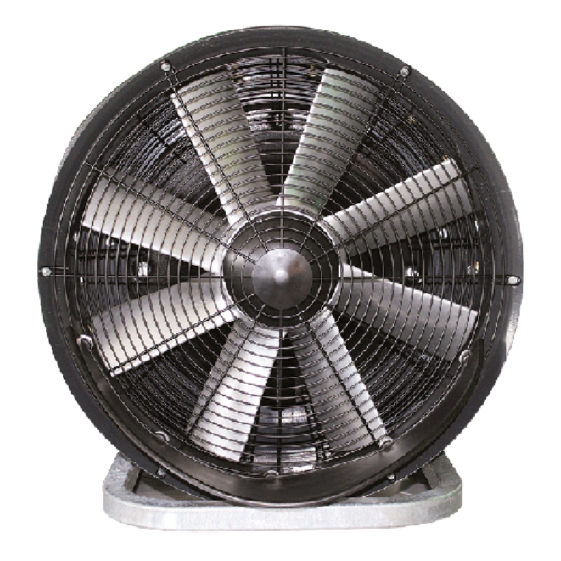 Surcharge for fan type 840 with 8 wide blades instead of standard fan type 840