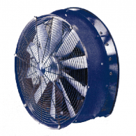 galvanised and powder coated fan unit 